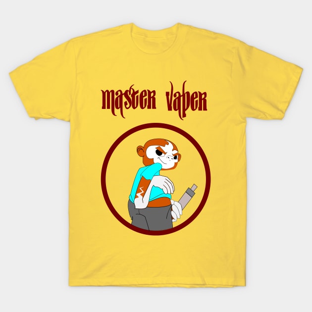 master vaper T-Shirt by moonmorph